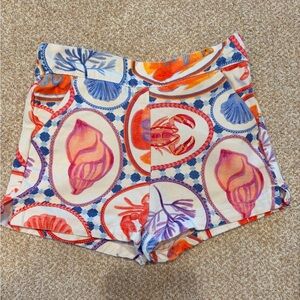 Janie and Jack Multicolor Patterned Shorts